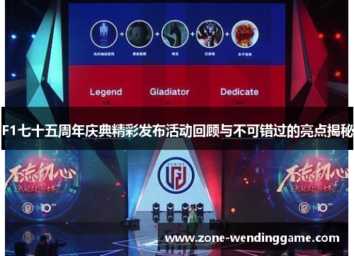 F1七十五周年庆典精彩发布活动回顾与不可错过的亮点揭秘